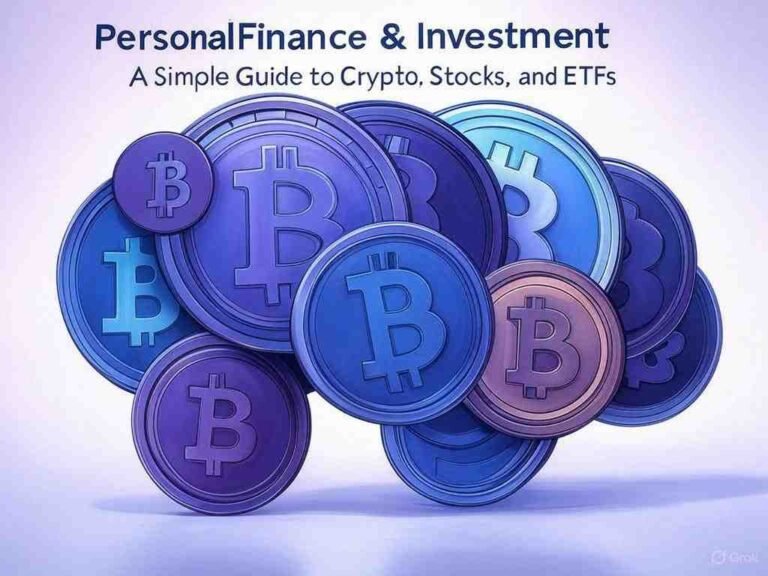 Personal Finance & Investment: A Simple Guide to Crypto, Stocks, and ETFs