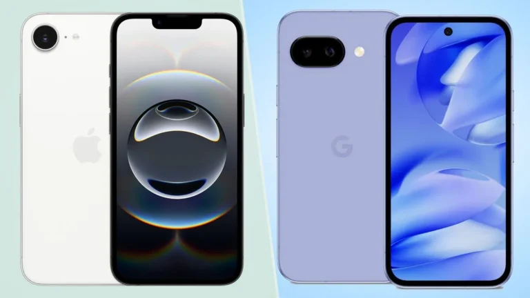 Google Pixel 9a vs iPhone 16e