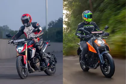 Hero Xtreme 250R vs KTM 250 Duke